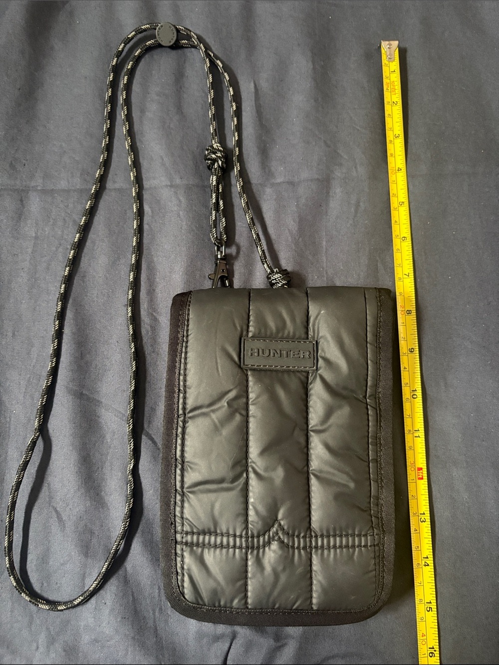 Hunter Phone Sling in Black